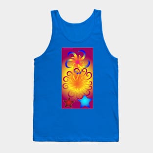 Bright Gradient Stars Tank Top